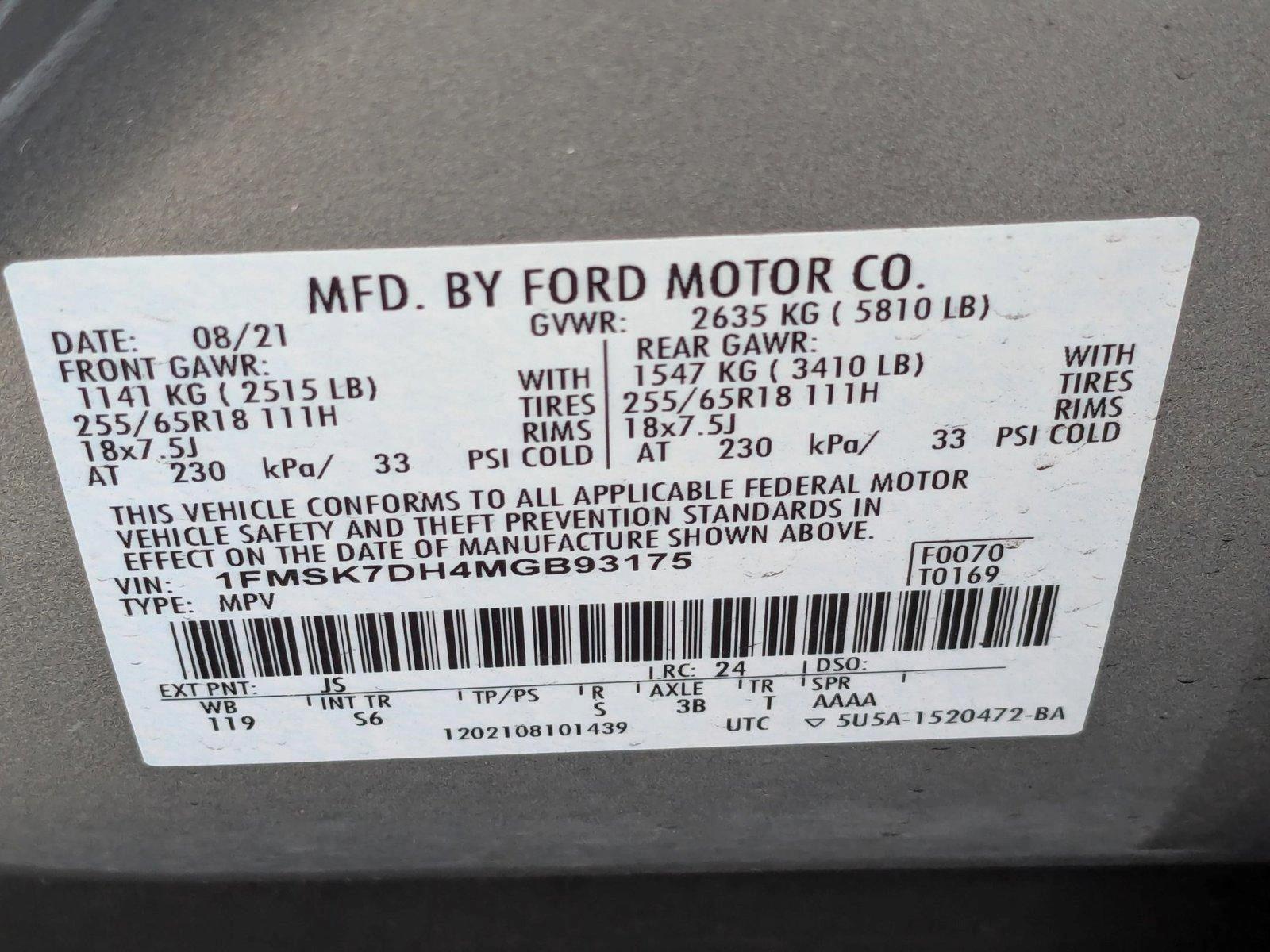 2021 Ford Explorer Vehicle Photo in Miami, FL 33015