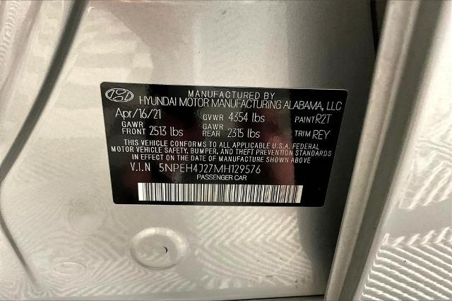 2021 Hyundai SONATA Vehicle Photo in Tulsa, OK 74129