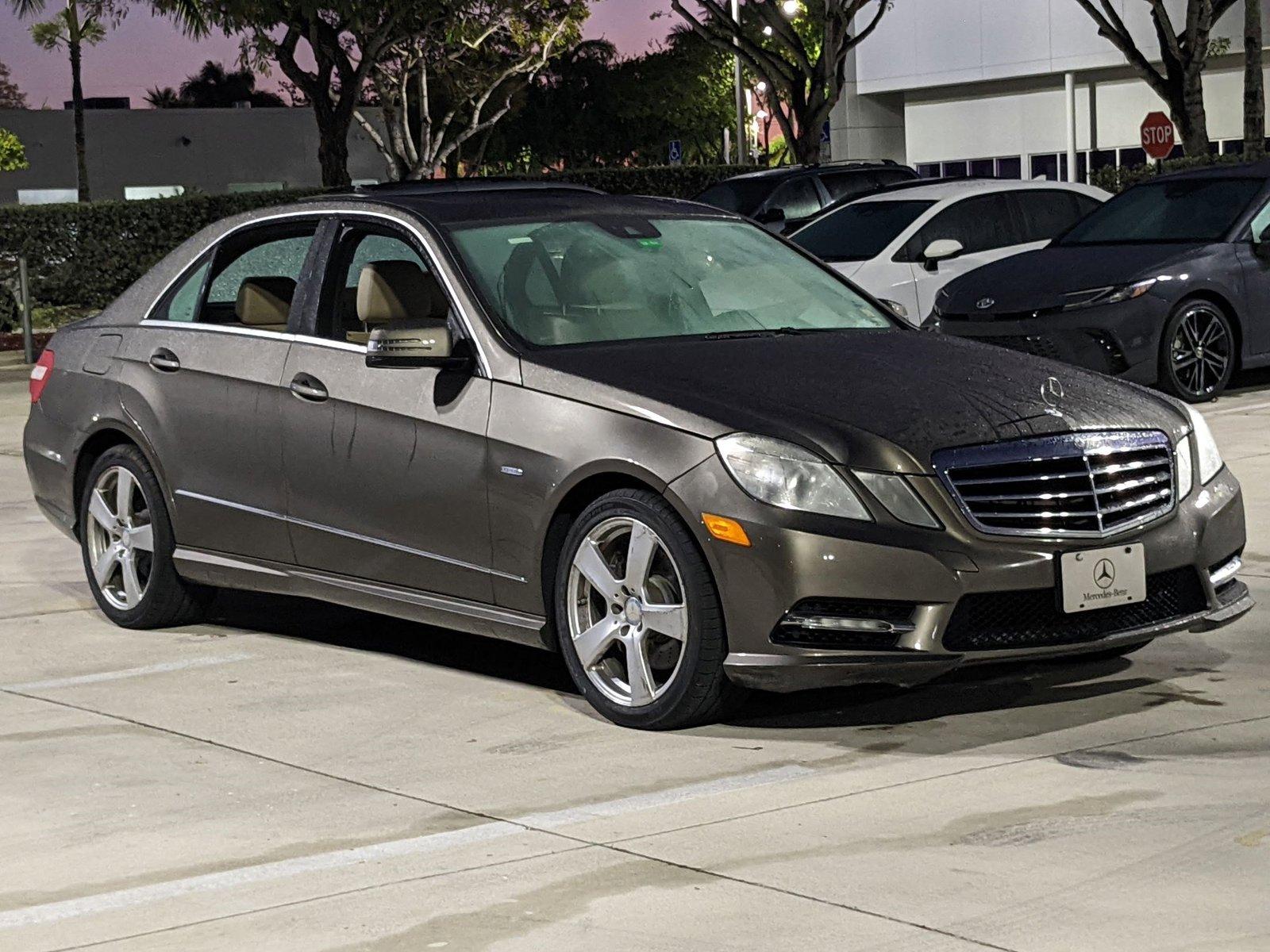 2012 Mercedes-Benz E-Class Vehicle Photo in Davie, FL 33331