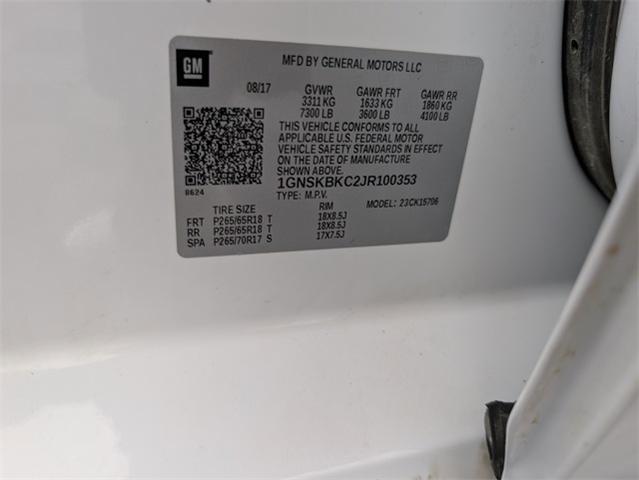 2018 Chevrolet Tahoe Vehicle Photo in ENGLEWOOD, CO 80113-6708