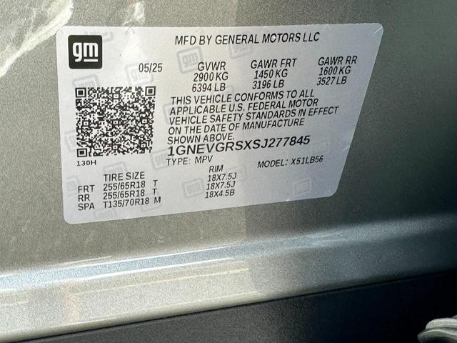 2025 Chevrolet Traverse Vehicle Photo in COLUMBIA, MO 65203-3903