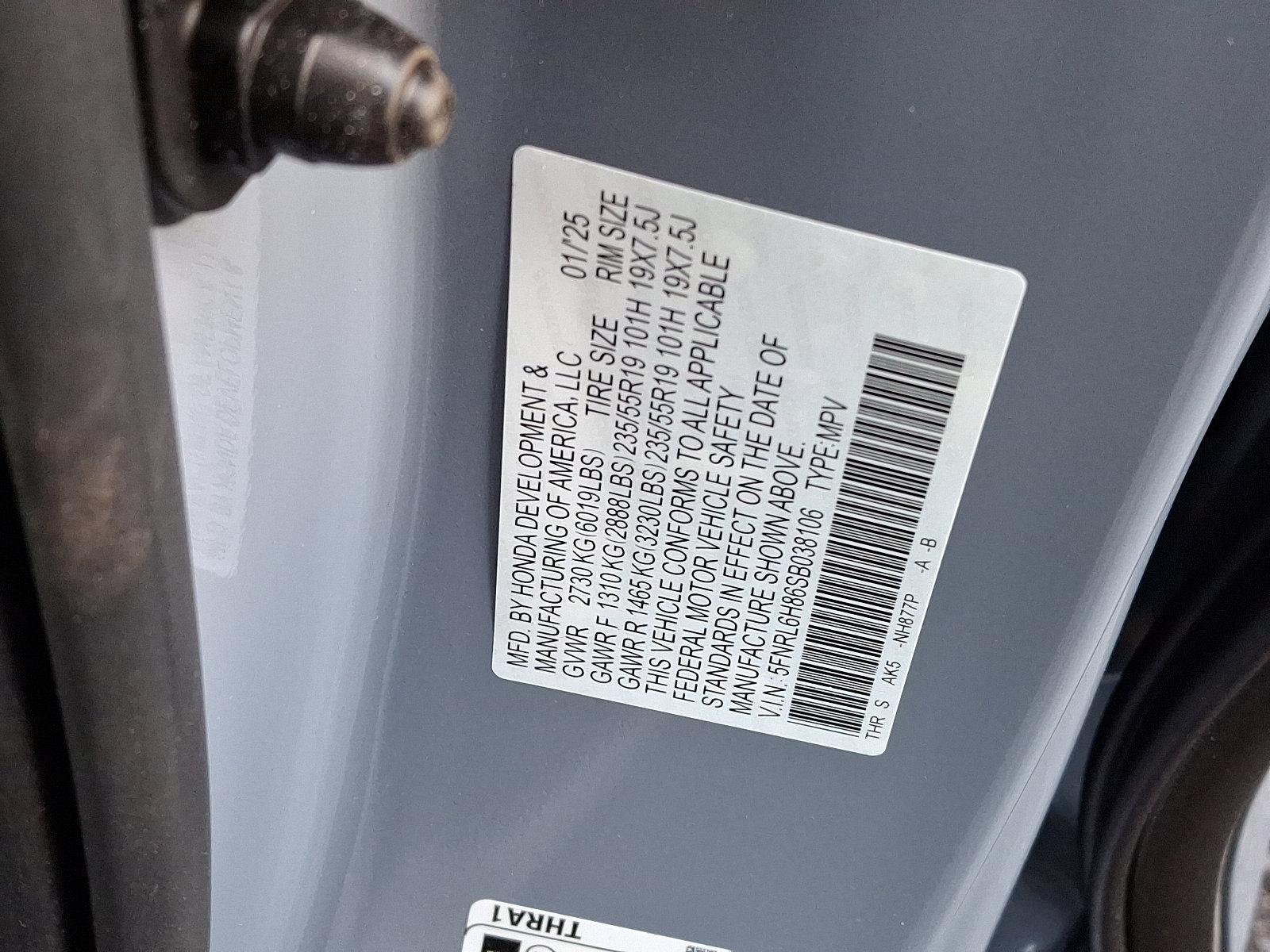 2025 Honda Odyssey Vehicle Photo in Harrisburg, PA 17111