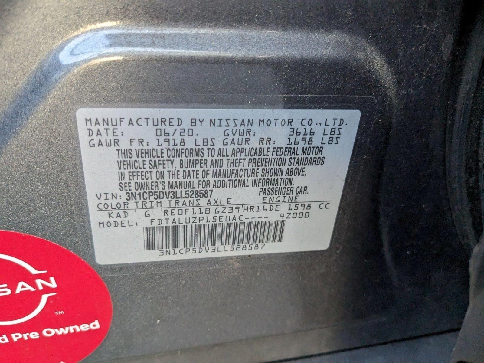 2020 Nissan Kicks Vehicle Photo in Sanford, FL 32771