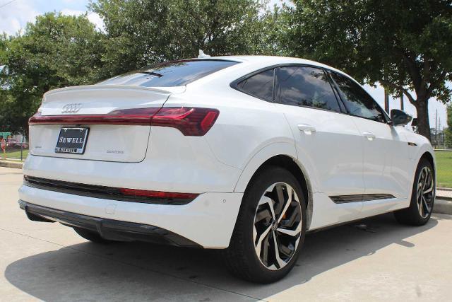 2022 Audi e-tron Sportback Vehicle Photo in HOUSTON, TX 77090