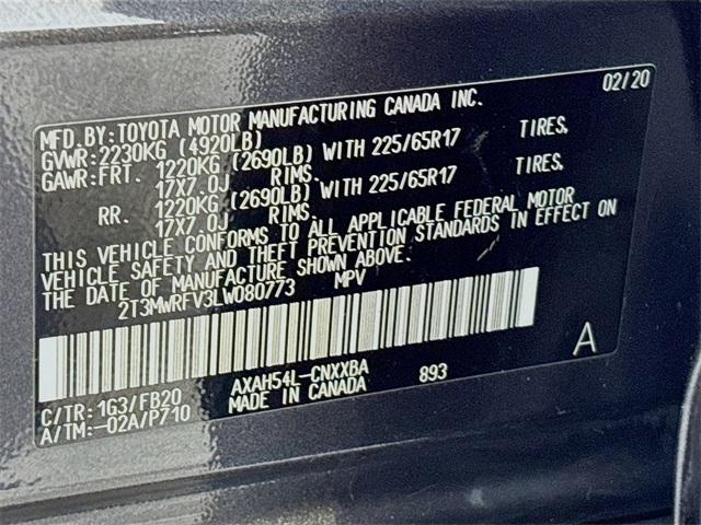 2020 Toyota RAV4 Vehicle Photo in Puyallup, WA 98371
