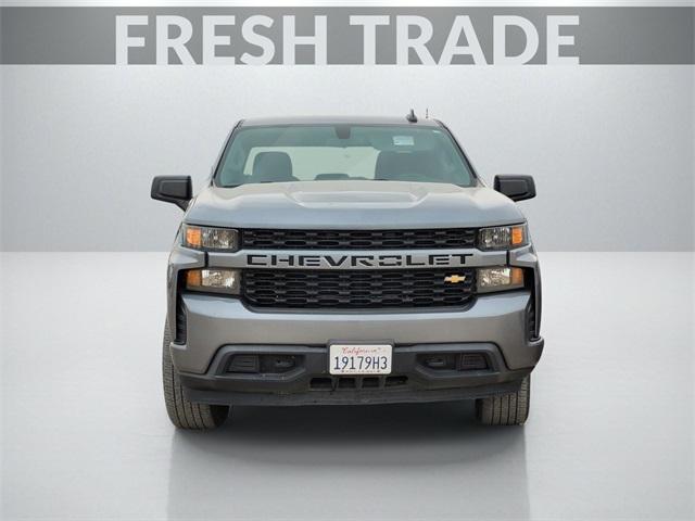 Used 2021 Chevrolet Silverado 1500 Custom with VIN 3GCPYBEK7MG414584 for sale in El Centro, CA