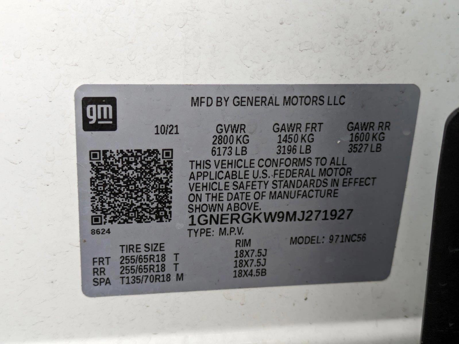 2021 Chevrolet Traverse Vehicle Photo in ORLANDO, FL 32812-3021