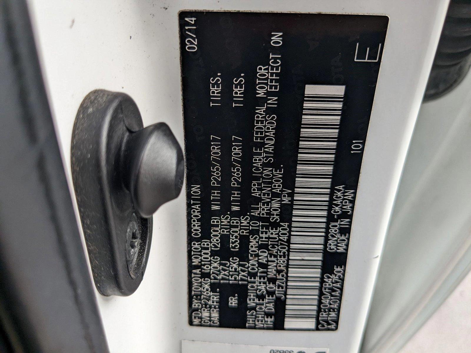 2014 Toyota 4Runner Vehicle Photo in Davie, FL 33331