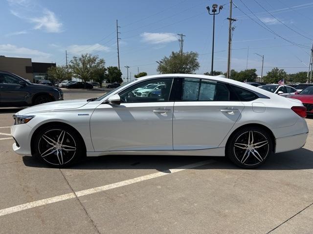 Used 2021 Honda Accord Hybrid Touring with VIN 1HGCV3F96MA011382 for sale in Wichita, KS