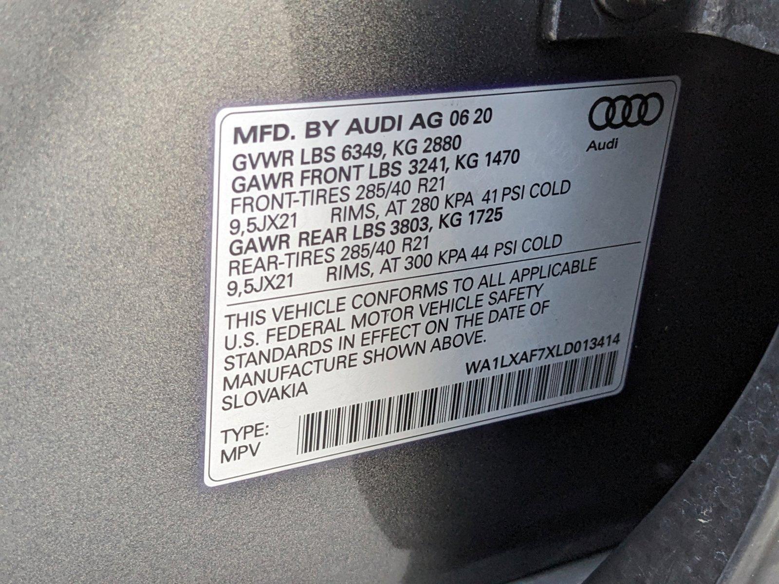 2020 Audi Q7 Vehicle Photo in Tampa, FL 33614