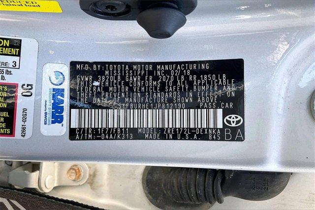 2018 Toyota Corolla Vehicle Photo in INDEPENDENCE, MO 64055-1314