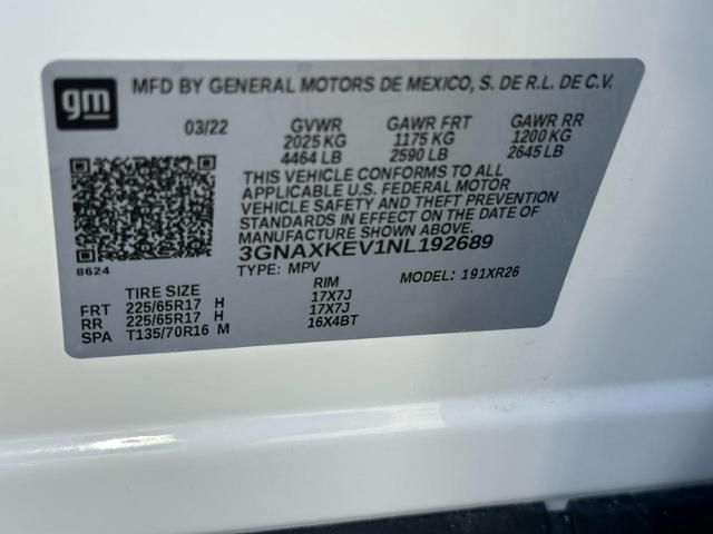 2022 Chevrolet Equinox Vehicle Photo in COLUMBIA, MO 65203-3903