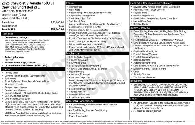 2025 Chevrolet Silverado 1500 Vehicle Photo in BROCKTON, MA 02301-7113