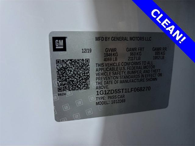 2020 Chevrolet Malibu Vehicle Photo in PUYALLUP, WA 98371-4149