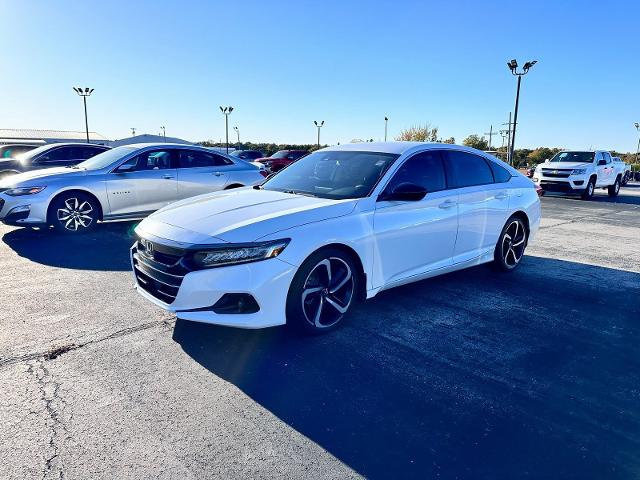 Used 2022 Honda Accord Sport SE with VIN 1HGCV1F40NA011551 for sale in Blanchard, OK