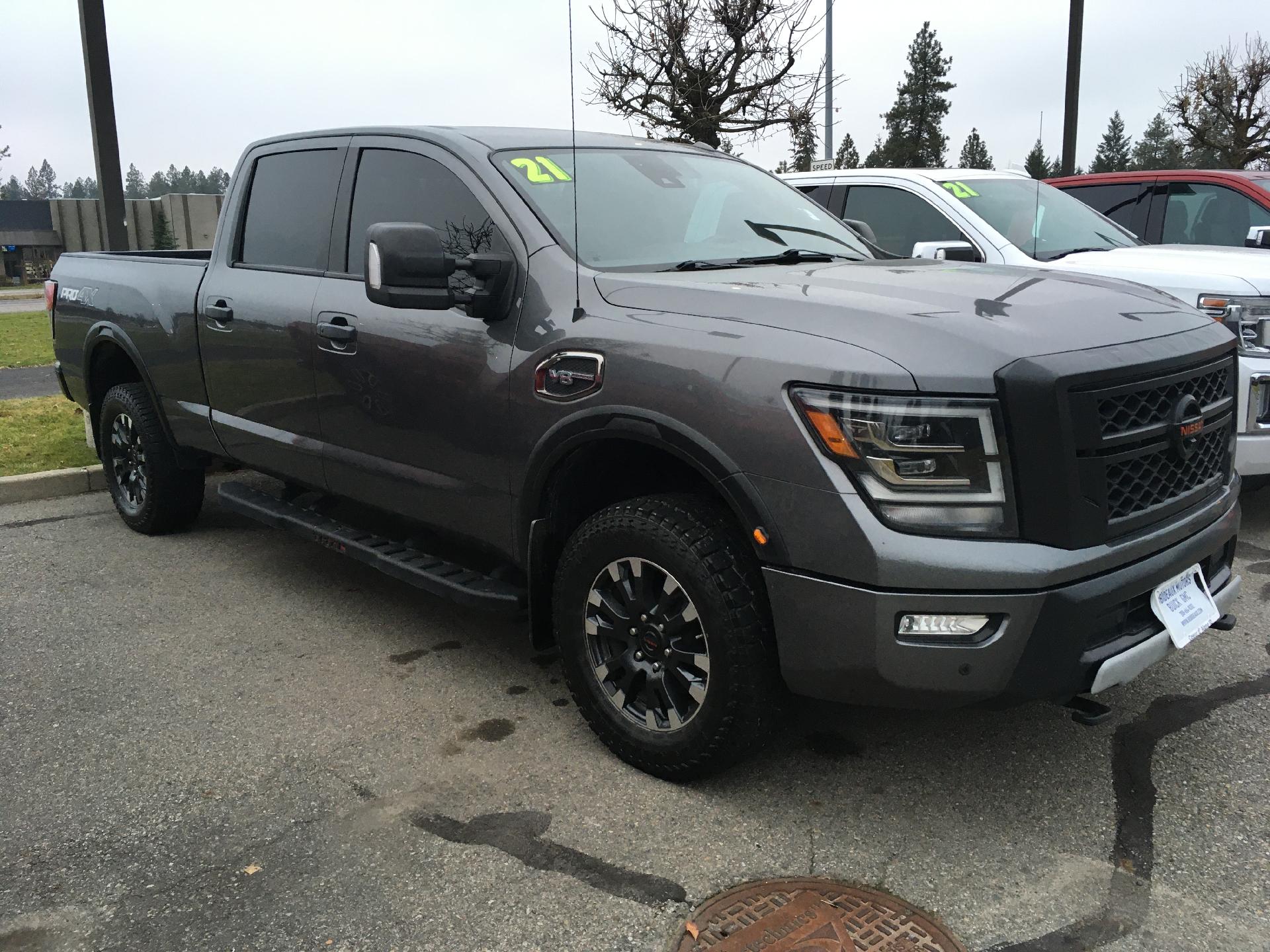 Used 2021 Nissan Titan XD Pro-4X with VIN 1N6AA1FB4MN505383 for sale in Coeur D'alene, ID