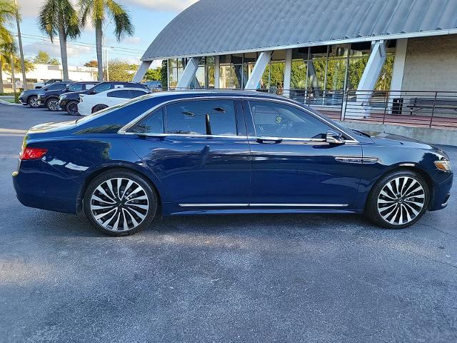 2017 Lincoln CONTINENTAL Vehicle Photo in POMPANO BEACH, FL 33064-7091