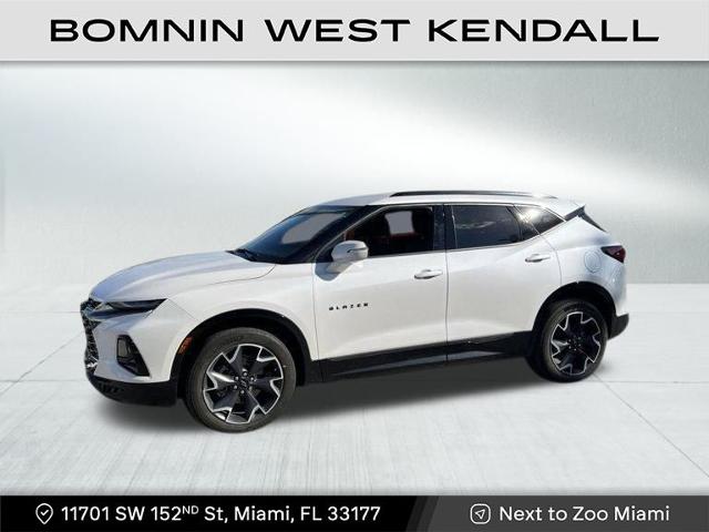 Used 2021 Chevrolet Blazer RS with VIN 3GNKBERS3MS509414 for sale in Miami, FL