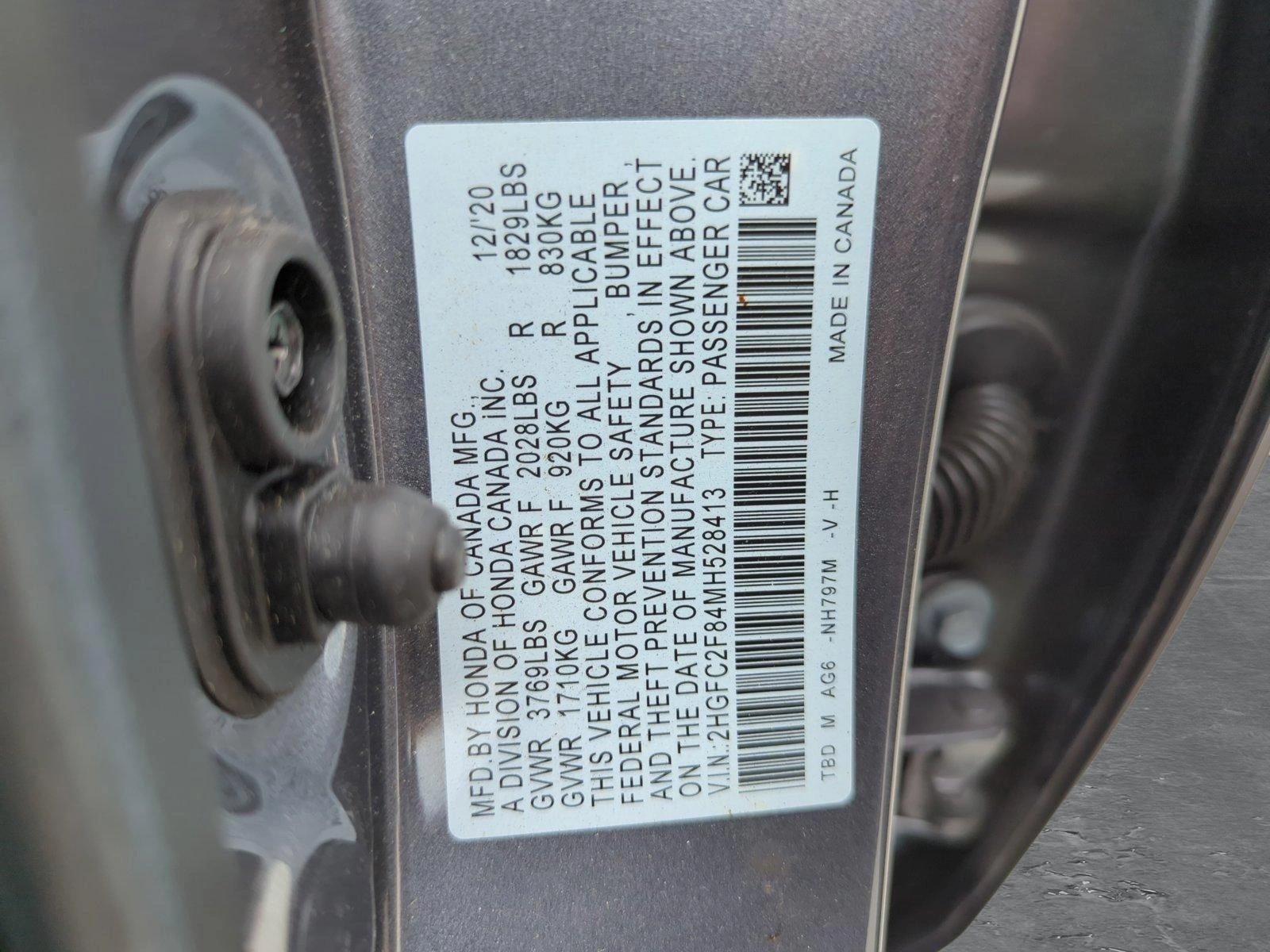 2021 Honda Civic Sedan Vehicle Photo in Margate, FL 33063