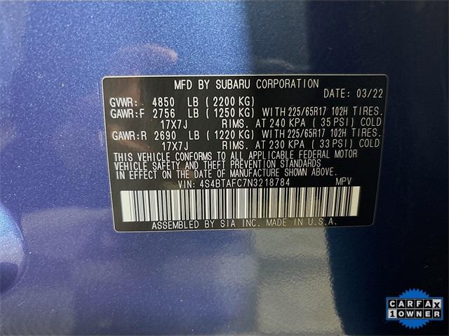 2022 Subaru Outback Vehicle Photo in Puyallup, WA 98371