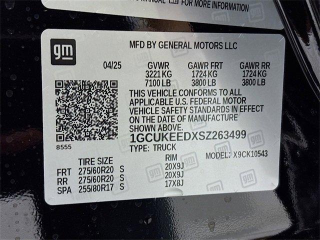 2025 Chevrolet Silverado 1500 Vehicle Photo in PUYALLUP, WA 98371-4149