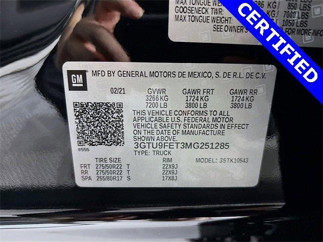 2021 GMC Sierra 1500 Vehicle Photo in PUYALLUP, WA 98371-4149