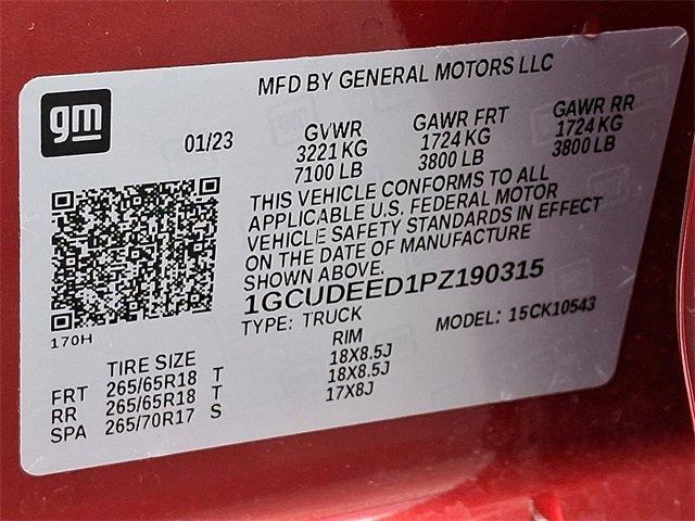 2023 Chevrolet Silverado 1500 Vehicle Photo in LANCASTER, PA 17601-0000