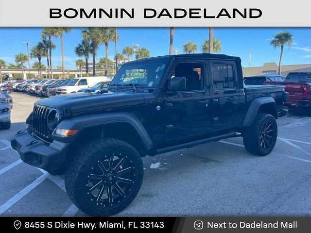 Used 2020 Jeep Gladiator Sport S with VIN 1C6JJTAG4LL116245 for sale in Miami, FL