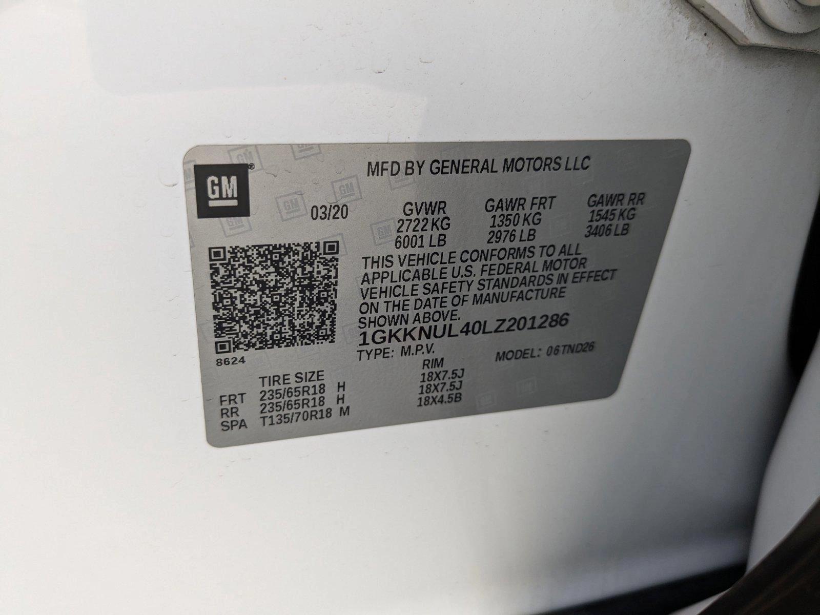 2020 GMC Acadia Vehicle Photo in MIAMI, FL 33134-2699