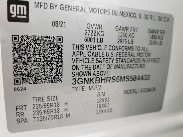 2021 Chevrolet Blazer Vehicle Photo in OSHKOSH, WI 54904-7811