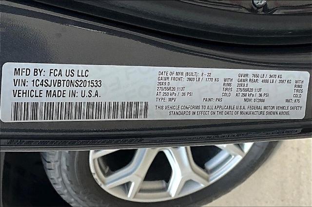 2022 Jeep Wagoneer Vehicle Photo in Grapevine, TX 76051