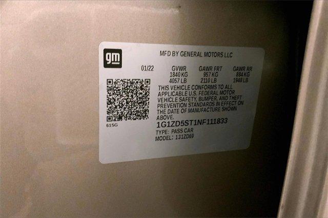 2022 Chevrolet Malibu Vehicle Photo in INDEPENDENCE, MO 64055-1314