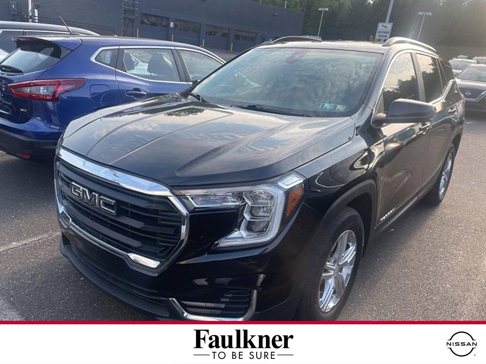 Used 2022 GMC Terrain SLE with VIN 3GKALMEV3NL166437 for sale in Jenkintown, PA