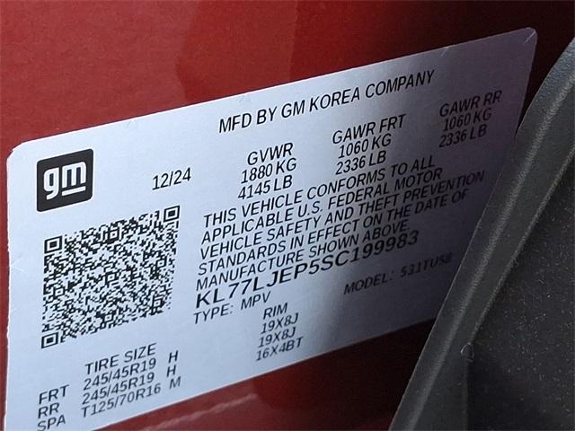 2025 Chevrolet Trax Vehicle Photo in BERLIN, MD 21811-1121
