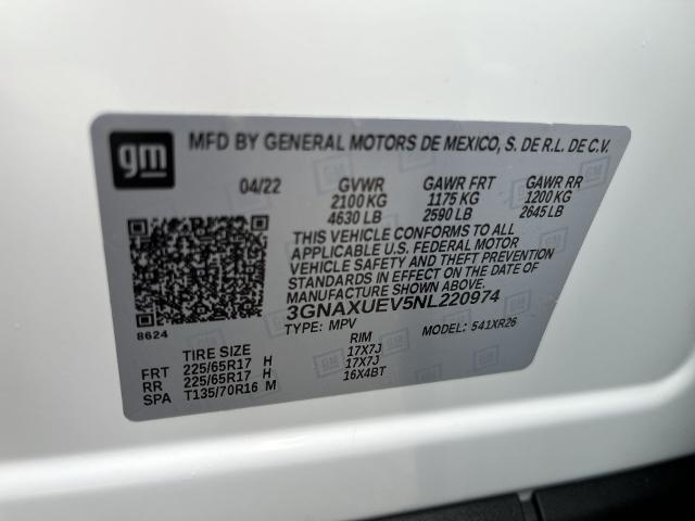 2022 Chevrolet Equinox Vehicle Photo in PITTSBURGH, PA 15226-1209