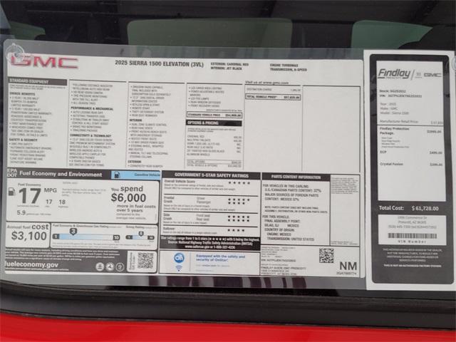 2025 GMC Sierra 1500 Vehicle Photo in PRESCOTT, AZ 86305-3700