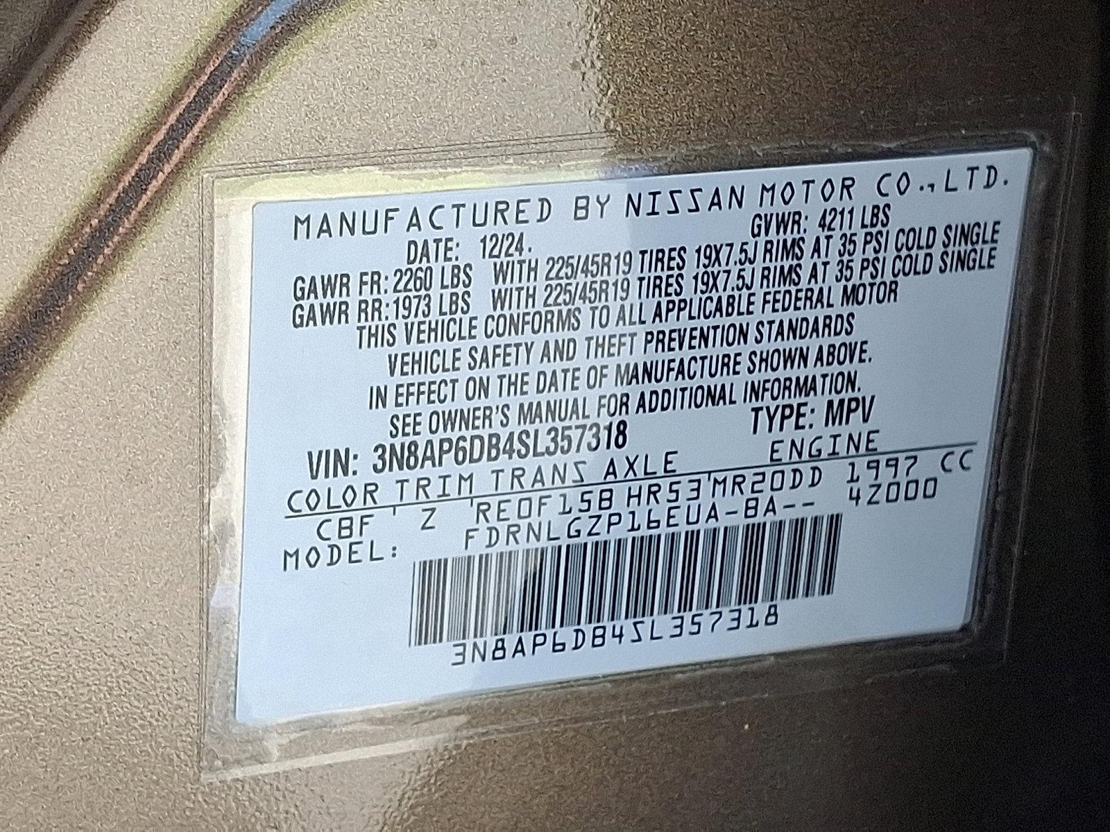 2025 Nissan Kicks Vehicle Photo in Mechanicsburg, PA 17050-2306