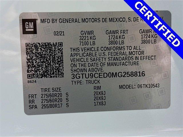 2021 GMC Sierra 1500 Vehicle Photo in PUYALLUP, WA 98371-4149