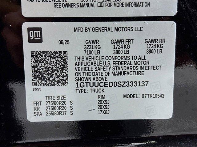 2025 GMC Sierra 1500 Vehicle Photo in PUYALLUP, WA 98371-4149