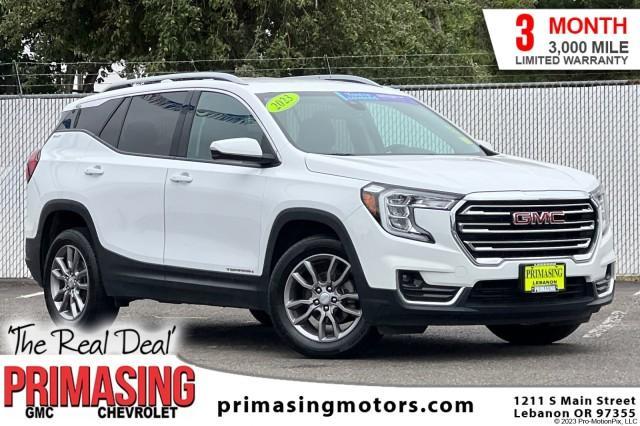 Summit White 2023 GMC Terrain SLT AWD SUV / Crossover All-Wheel Drive 9-Speed Automatic