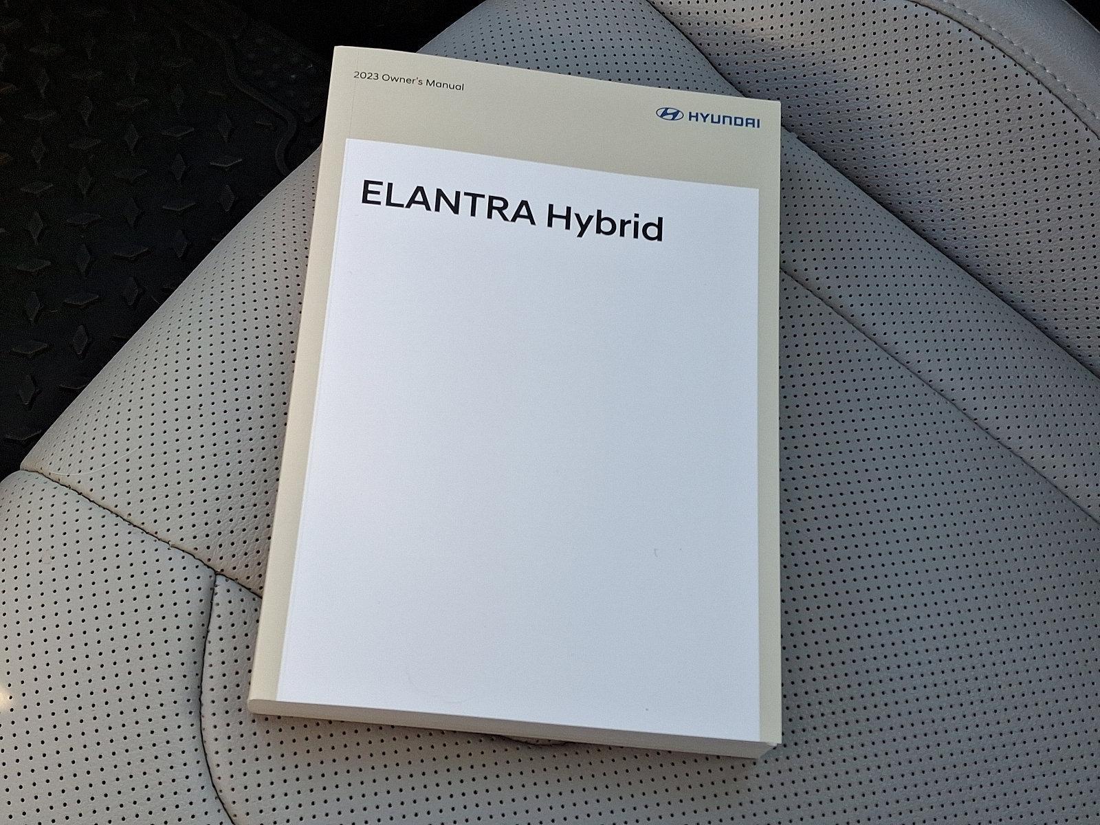 2023 Hyundai Elantra Hybrid Vehicle Photo in BETHLEHEM, PA 18017-9401