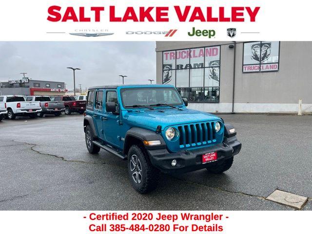 2020 Jeep Wrangler Unlimited Vehicle Photo in Salt Lake City, UT 84115-2787