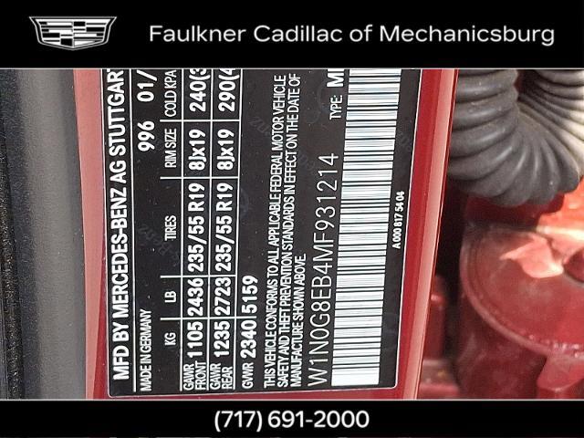 2021 Mercedes-Benz GLC Vehicle Photo in MECHANICSBURG, PA 17050-1707