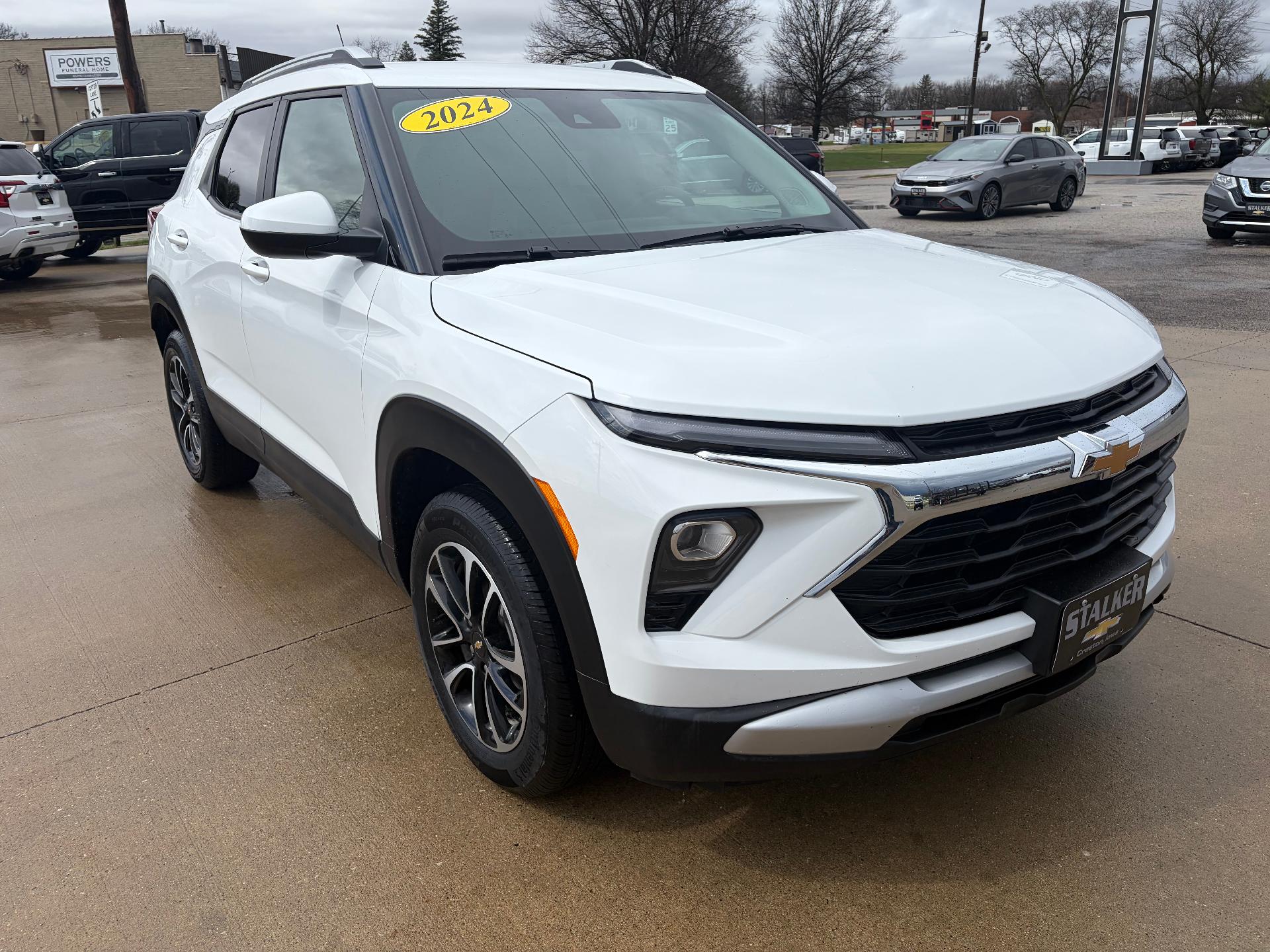 Summit White 2024 Chevrolet Trailblazer LT AWD SUV / Crossover Four-Wheel Drive Automatic