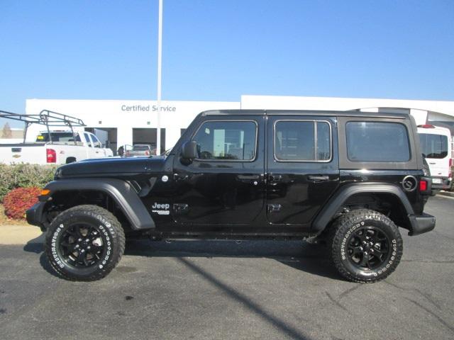 Used 2019 Jeep Wrangler Unlimited Sport S with VIN 1C4HJXDN4KW634653 for sale in Bentonville, AR