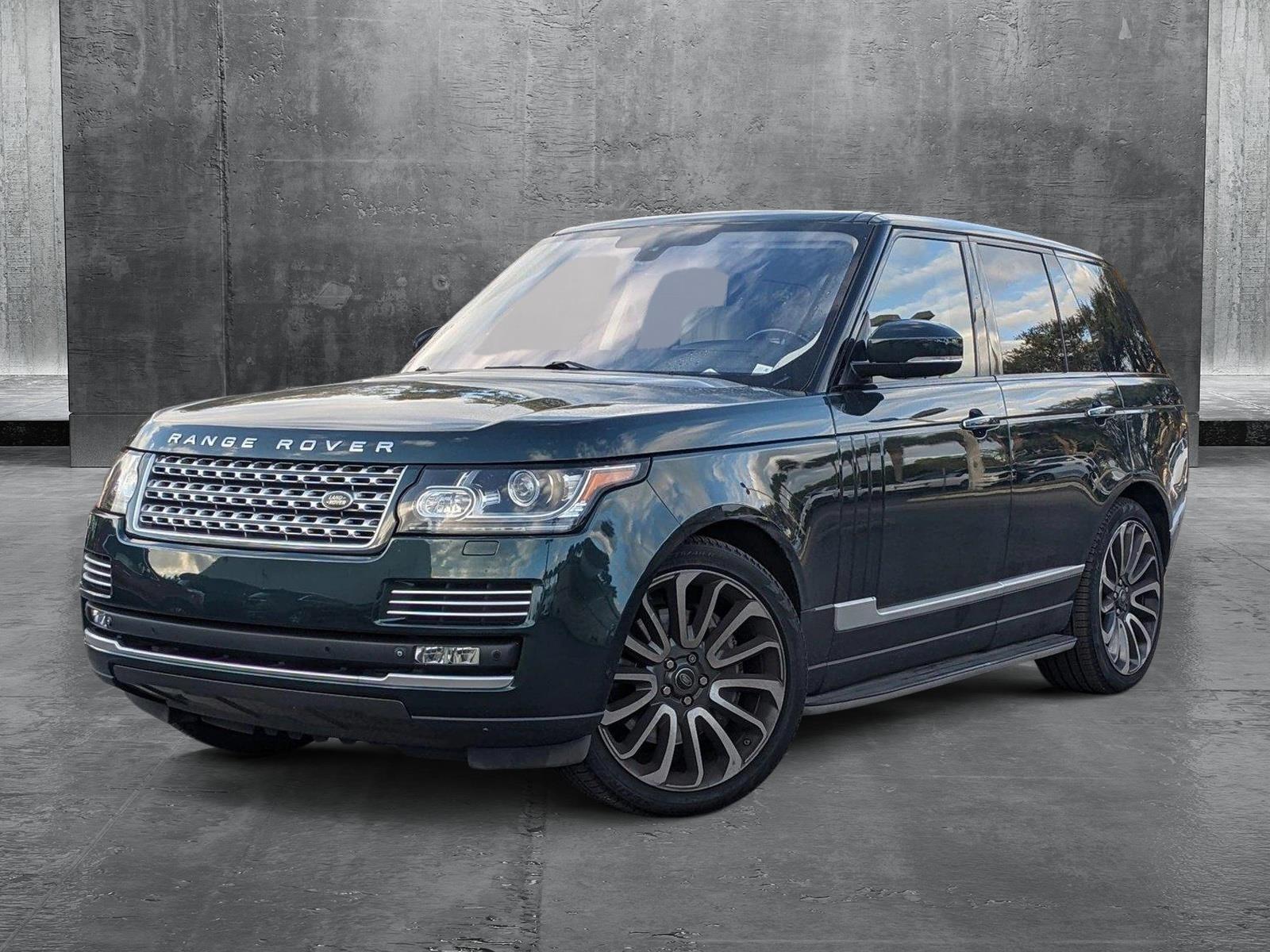 2015 Land Rover Range Rover Vehicle Photo in WEST PALM BEACH, FL 33407-3296