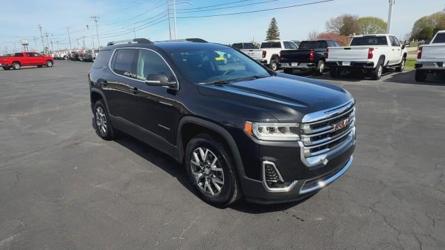 Used 2023 GMC Acadia SLT with VIN 1GKKNMLS3PZ260143 for sale in London, OH