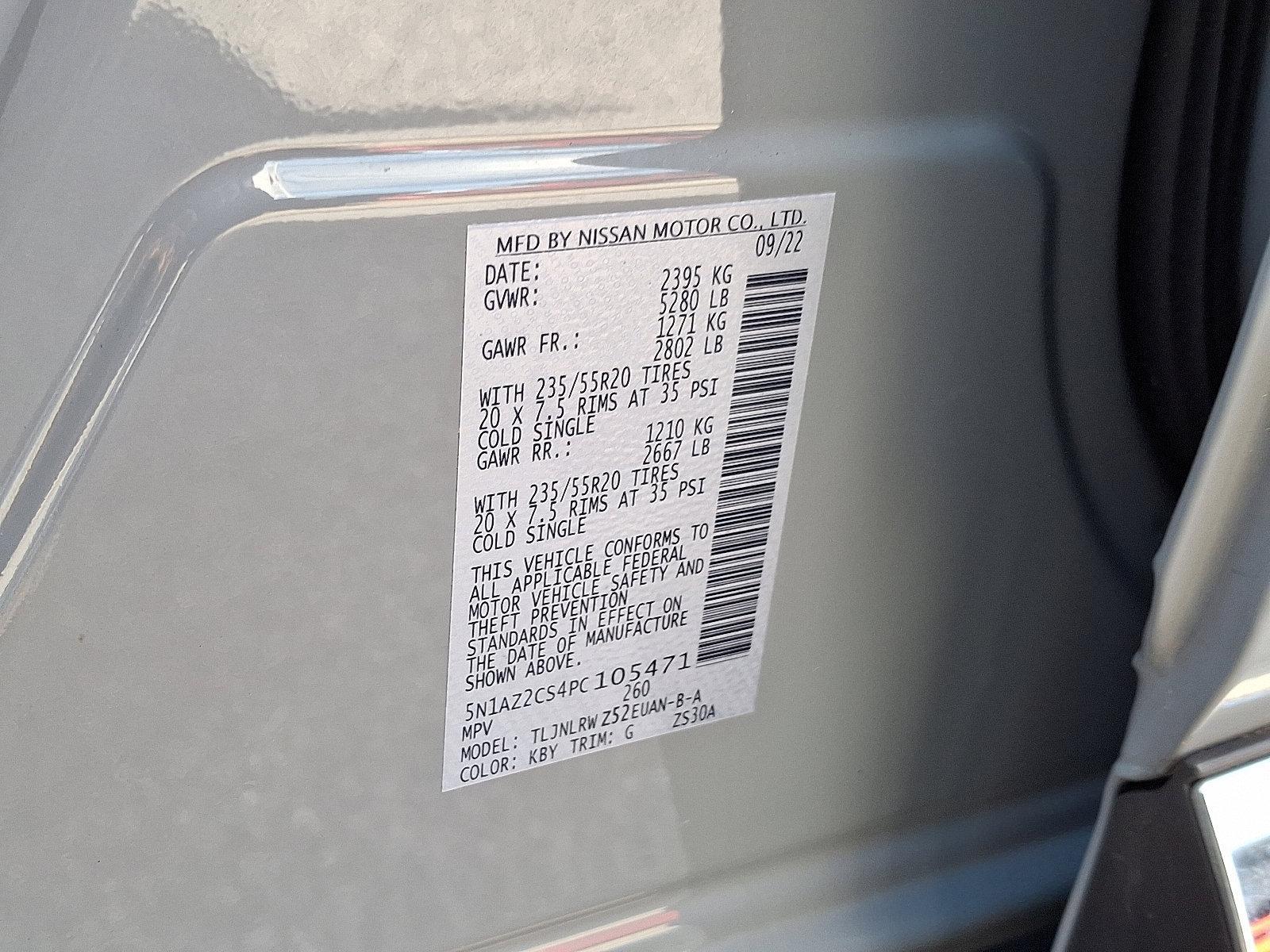 2023 Nissan Murano Vehicle Photo in Mechanicsburg, PA 17050-2306