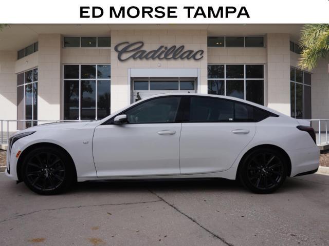 Used 2025 Cadillac CT5 Sport with VIN 1G6DP5RK9S0106564 for sale in Tampa, FL