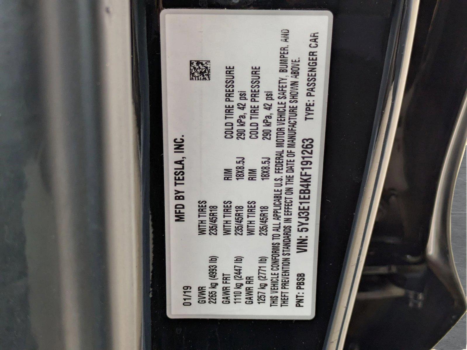 2019 Tesla Model 3 Vehicle Photo in Tustin, CA 92782